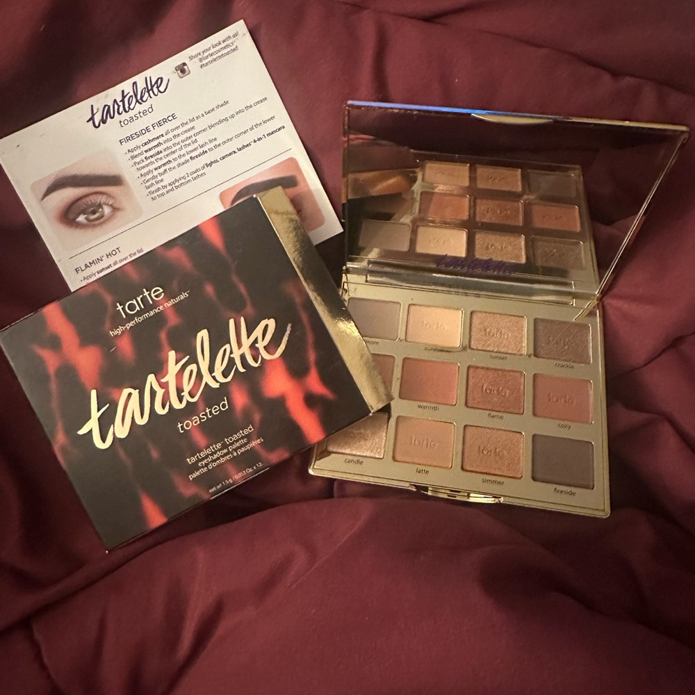 Tarte Tartelette Toasted Eyeshadow Palette - Rich Browns and Golds